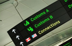 airport customs screen